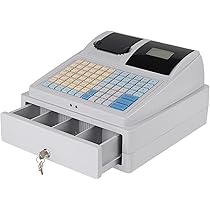 ポスレジ　サーマルプリンターとドロアー Amazon.co.jp: 81キー電子レジスター、商業用スマートレジ